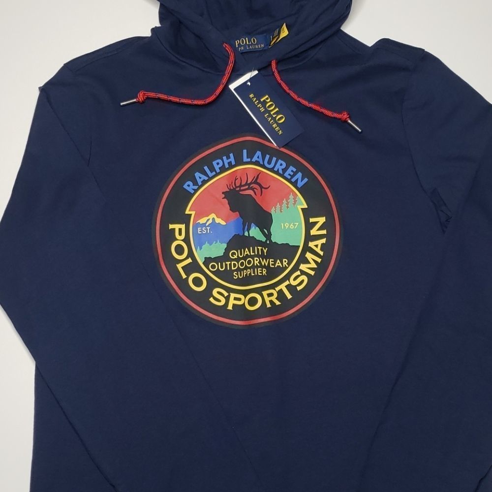 Polo Ralph Lauren T-Shrit Hoodie - Picture 2 of 3
